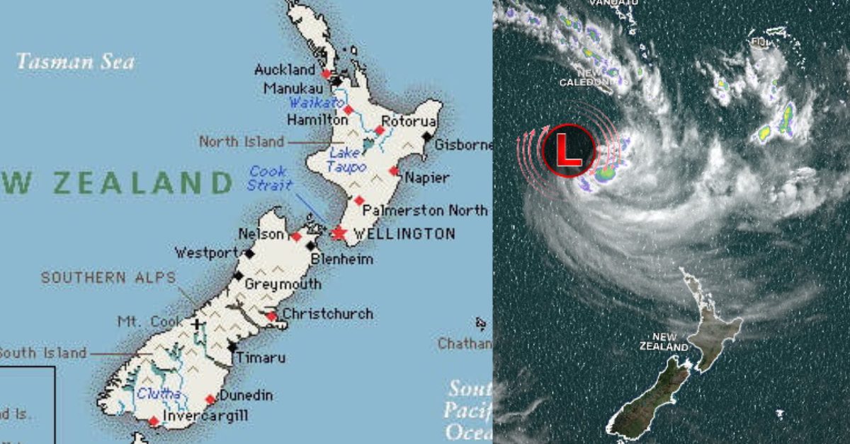 நியூசிலாந்தை தாக்கிய புயல் New Zealand Cyclone சிறுவர்களுக்கான